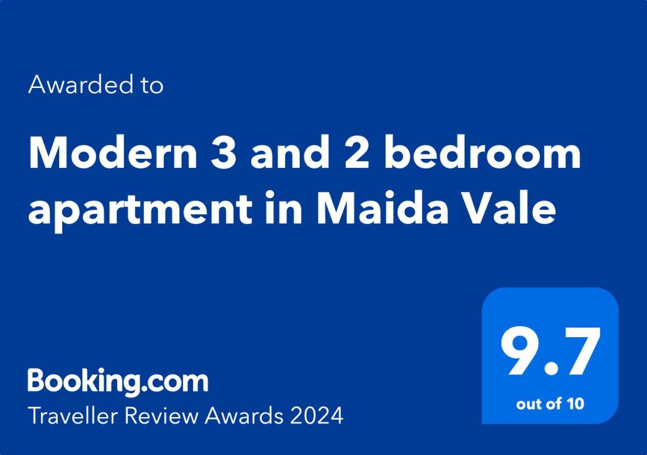 Modern 3 And 2 Bedroom Apartment In Maida Vale London Eksteriør billede